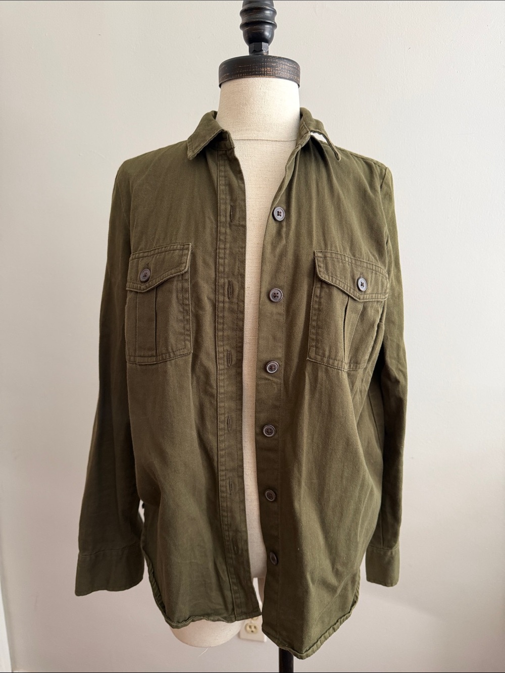 Old Navy Olive Green button down shirt